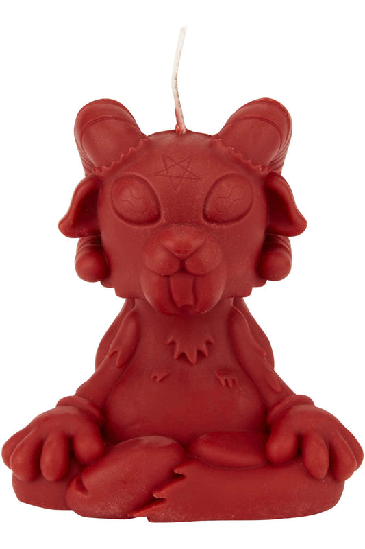 Cute 'N' Evil Wax Candle Red