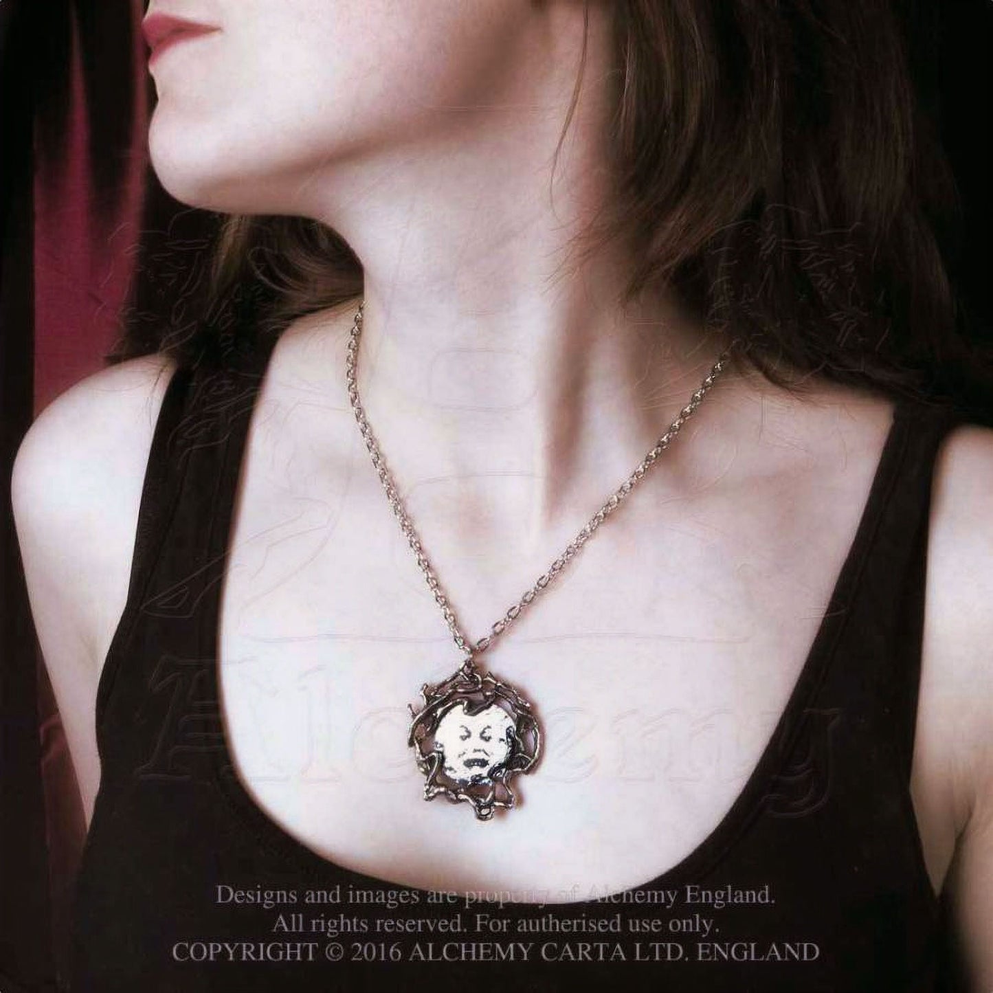 M'era Luna Melies Moon Hanger - Halsketting