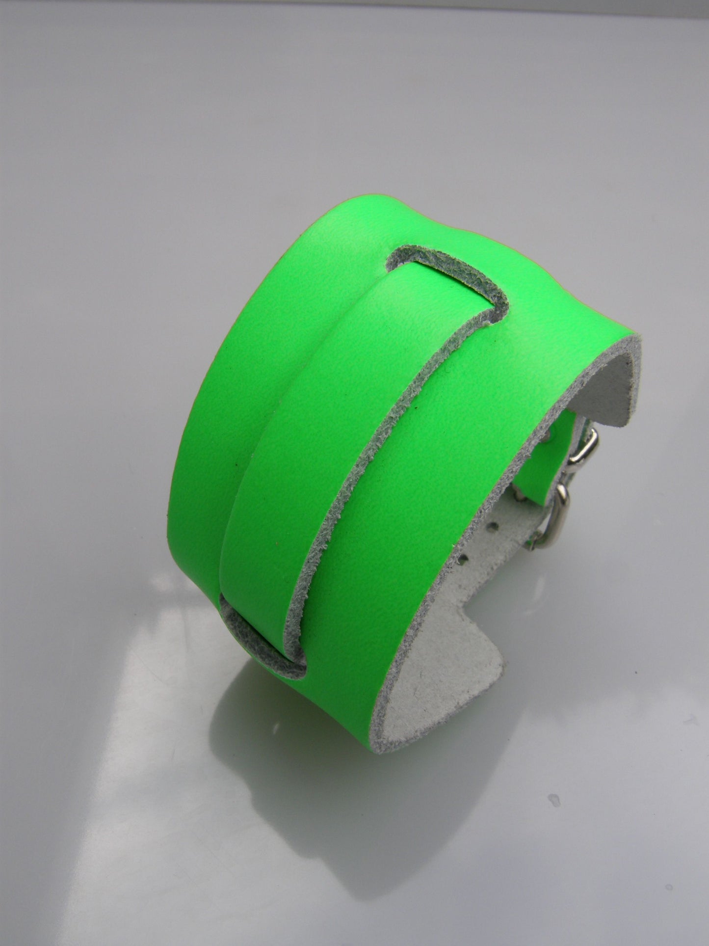 Polsband 1 Row Watch Strap Fluor Groen