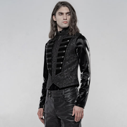 Constant Waistcoat Zwart