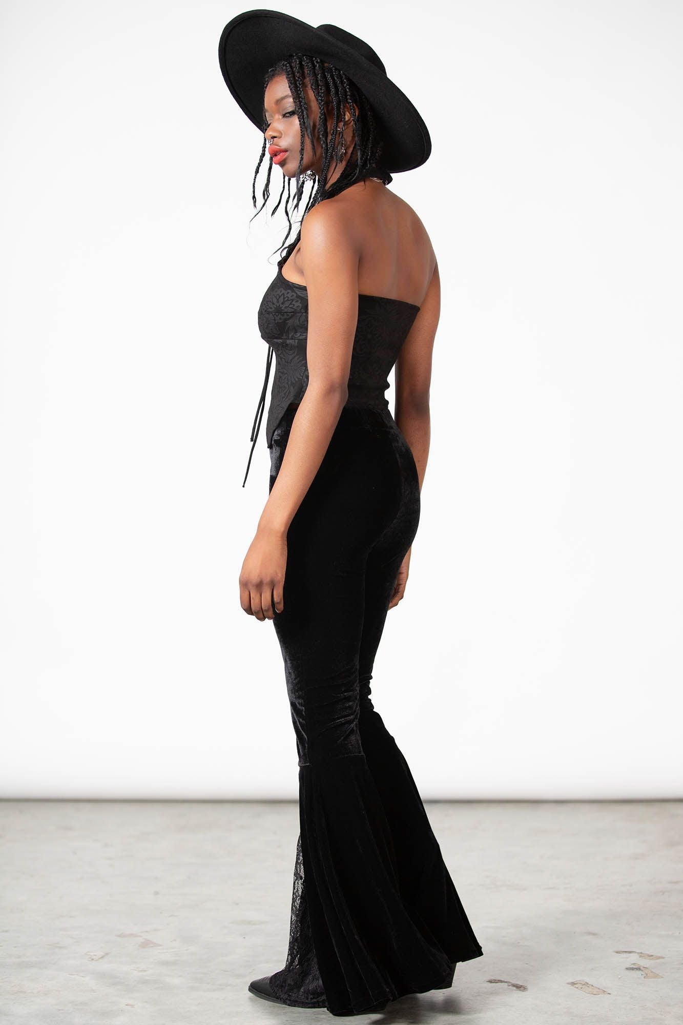 Killstar Prinna Lace-Up Top