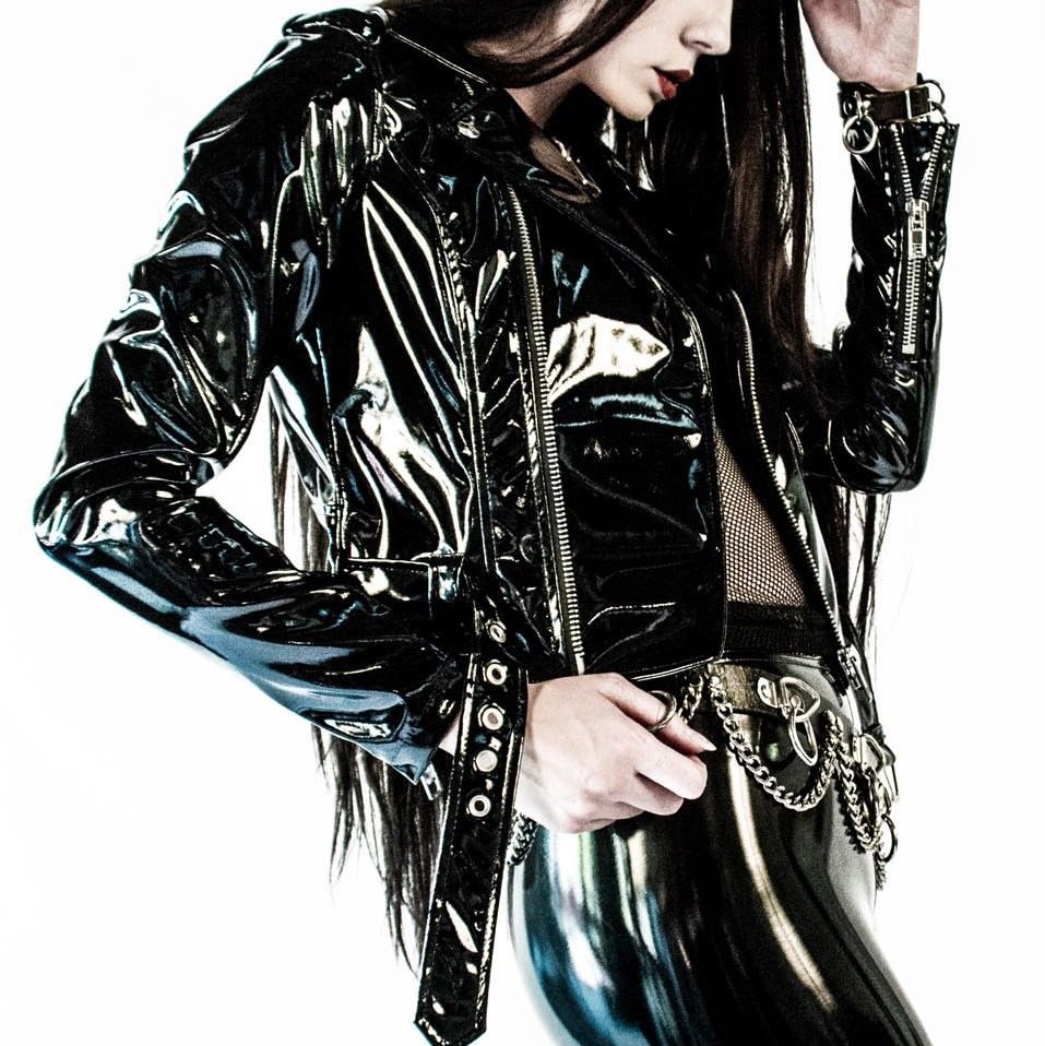 Classic Vinyl Moto Jacket