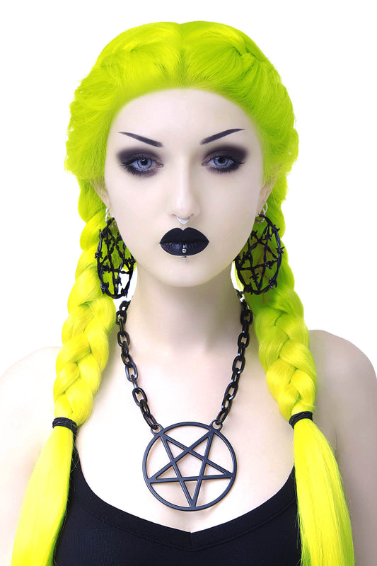 Hextacy Chain Choker Black