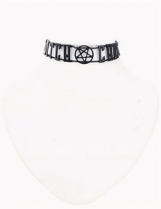 Witchcraft Black Chain Halsband