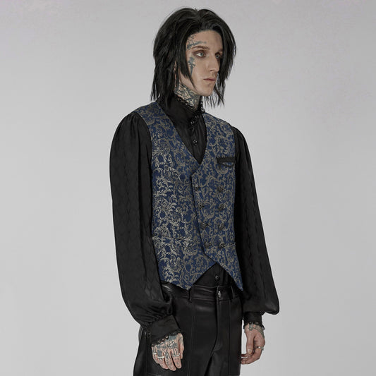 Somebody Gilet Blauw