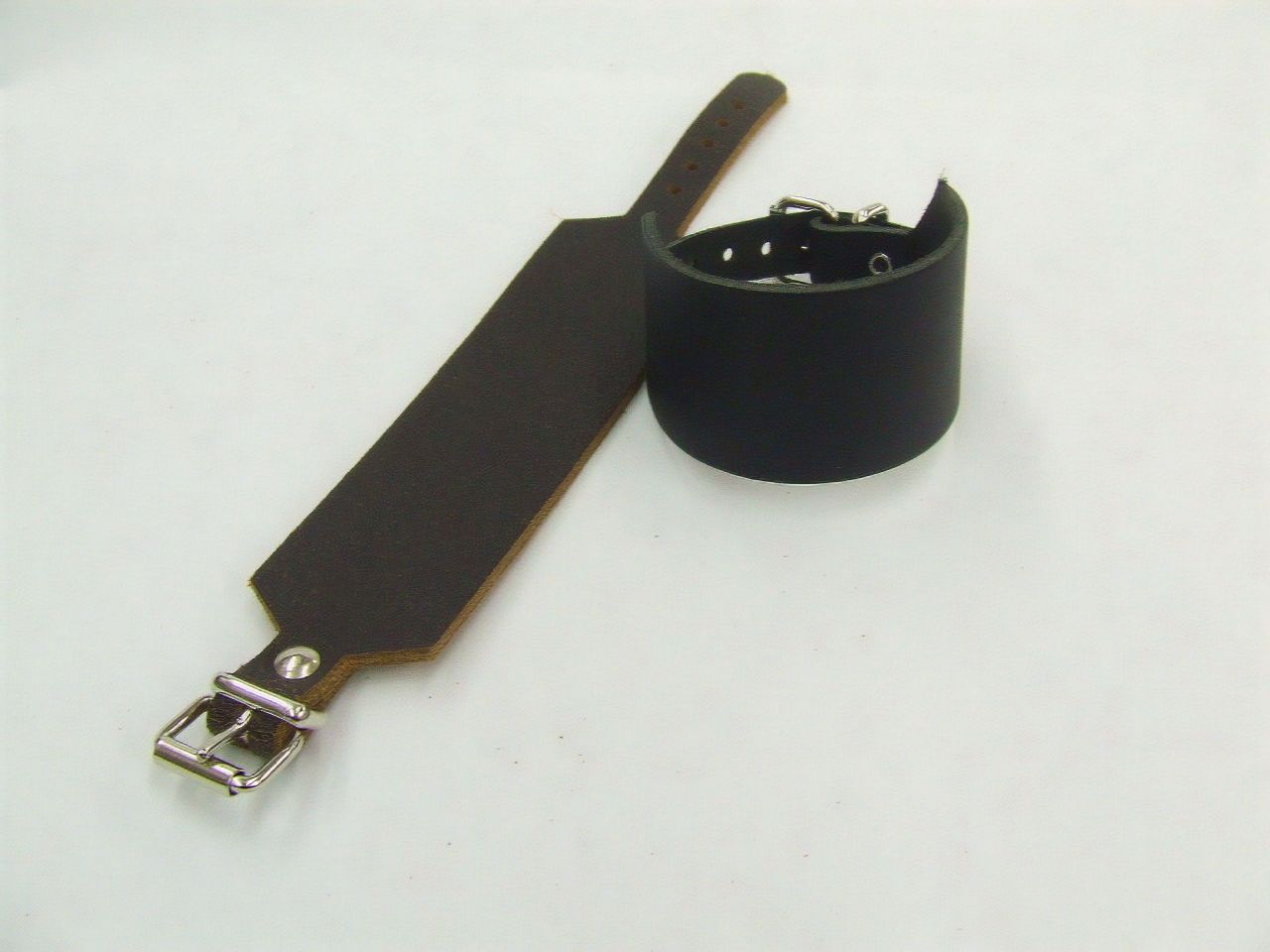 Polsband Zwart Plain 40 mm