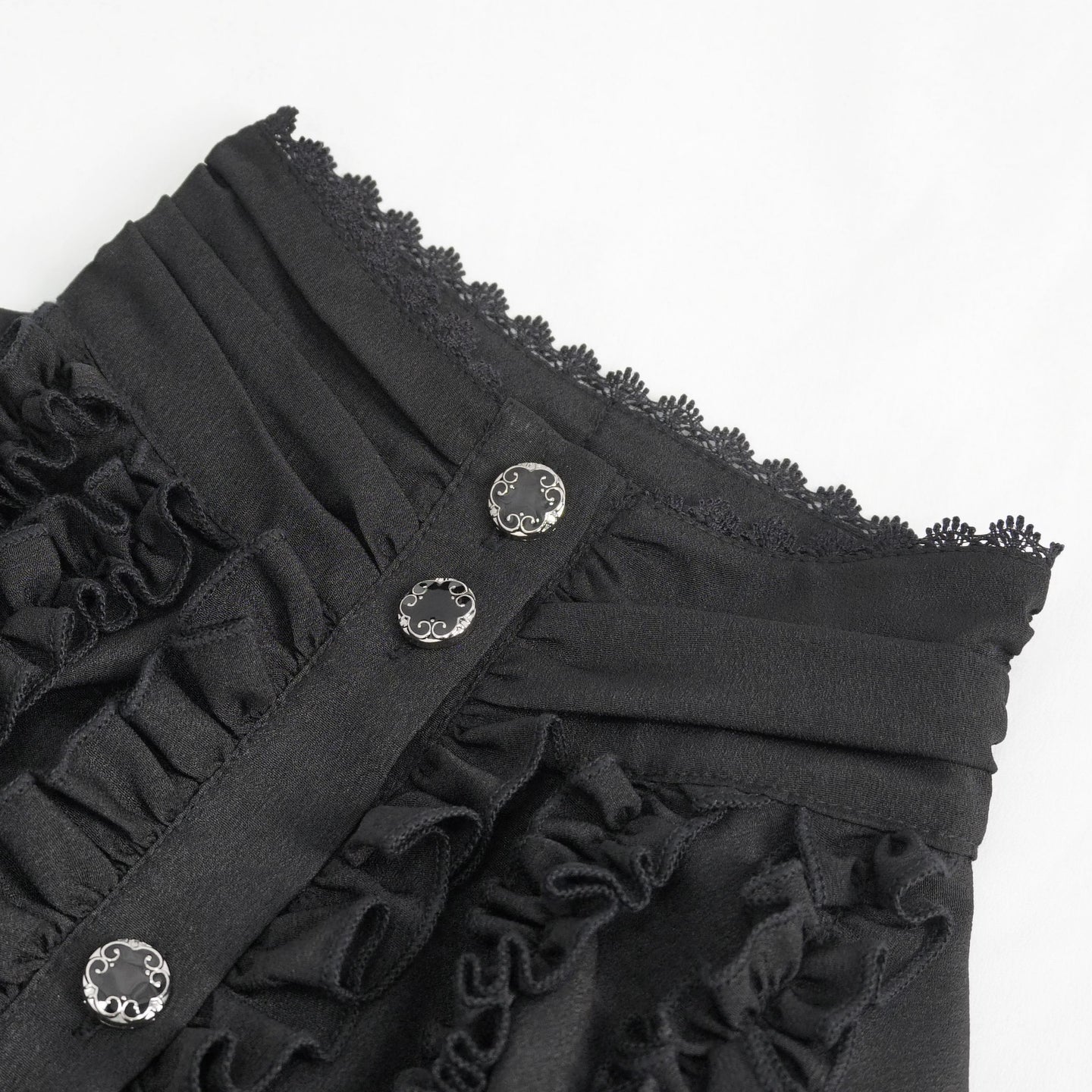 Devil Fashion Bluff Blouse Zwart
