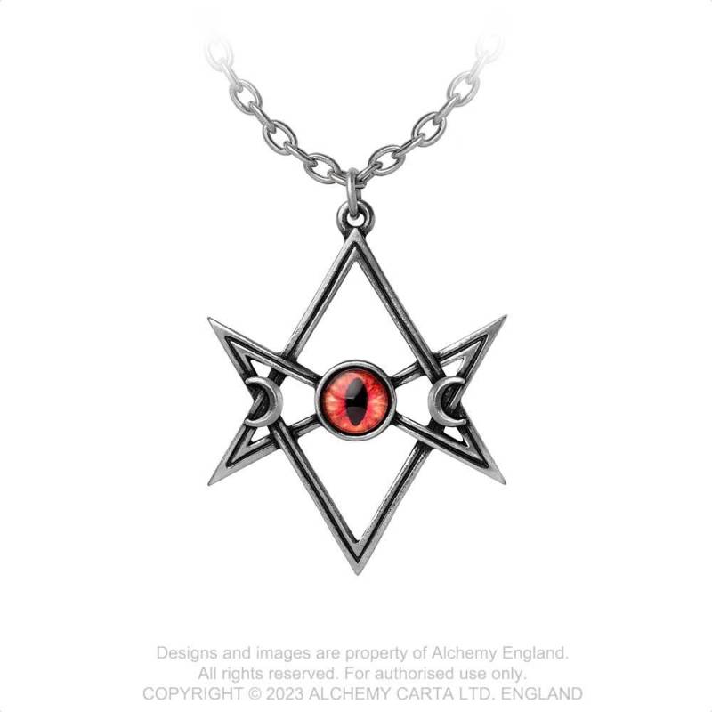 Unicursal Hex Pendant - Necklace
