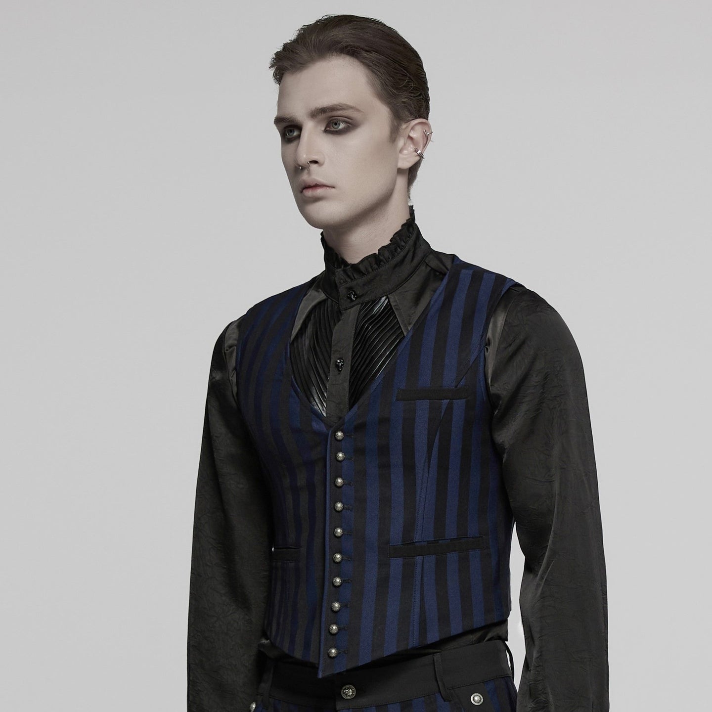 Thrill Gilet Zwart - Blauw