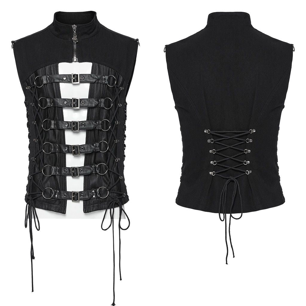 Punk Rave Face The Truth Vest