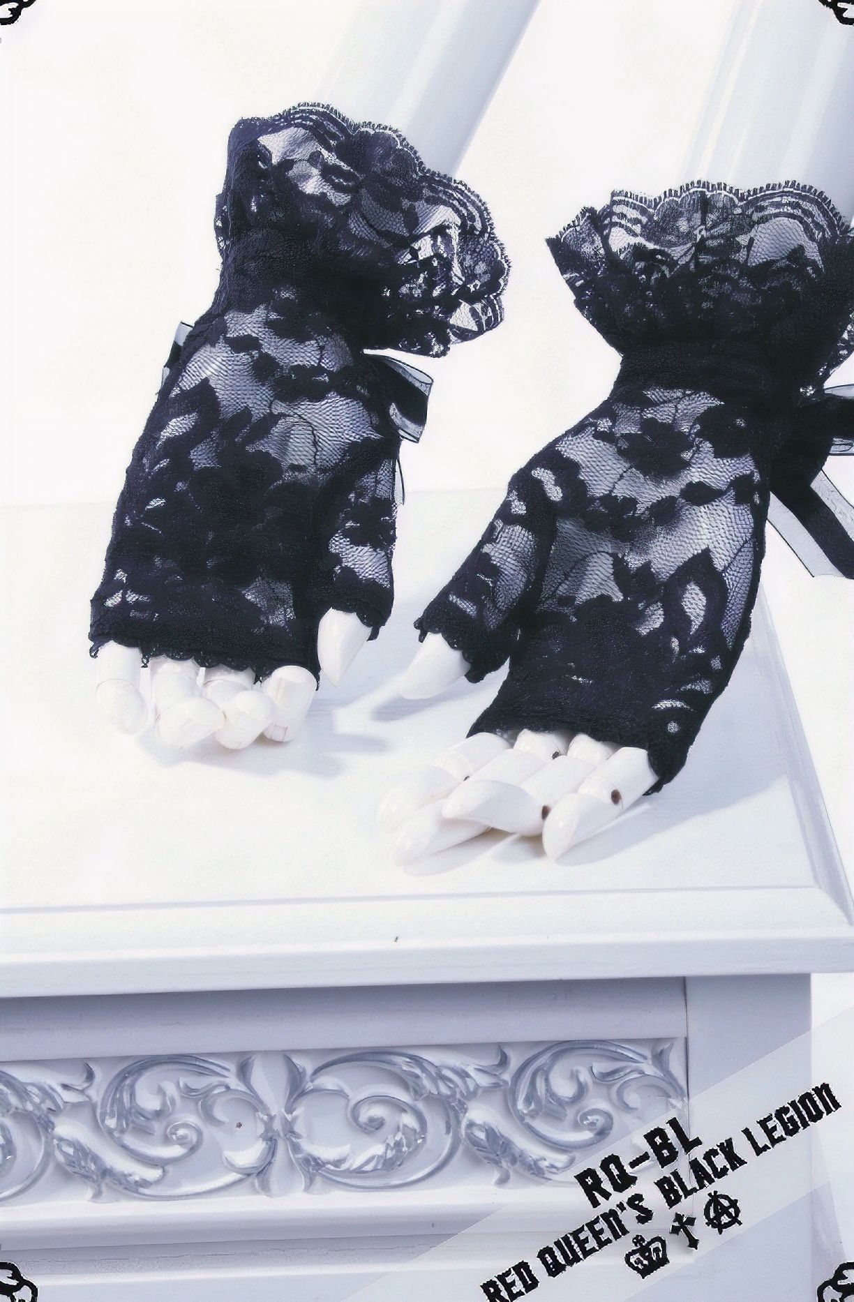 Handschoenen Rhinestones and Bows