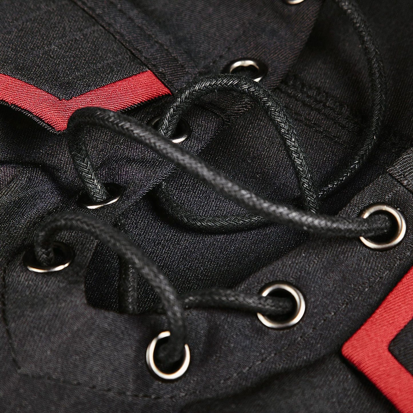 Ground Force Shirt Black - Red Y-661