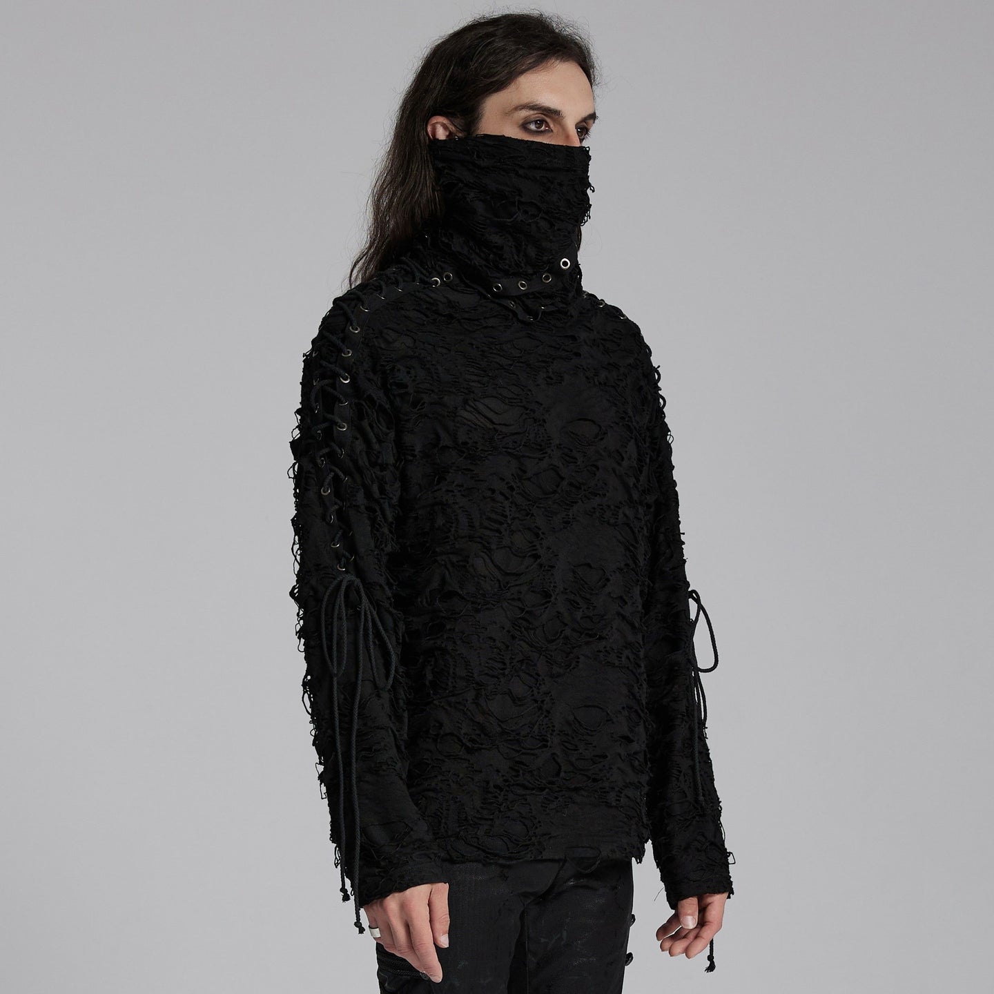 Find the Key Long Sleeve Top Black