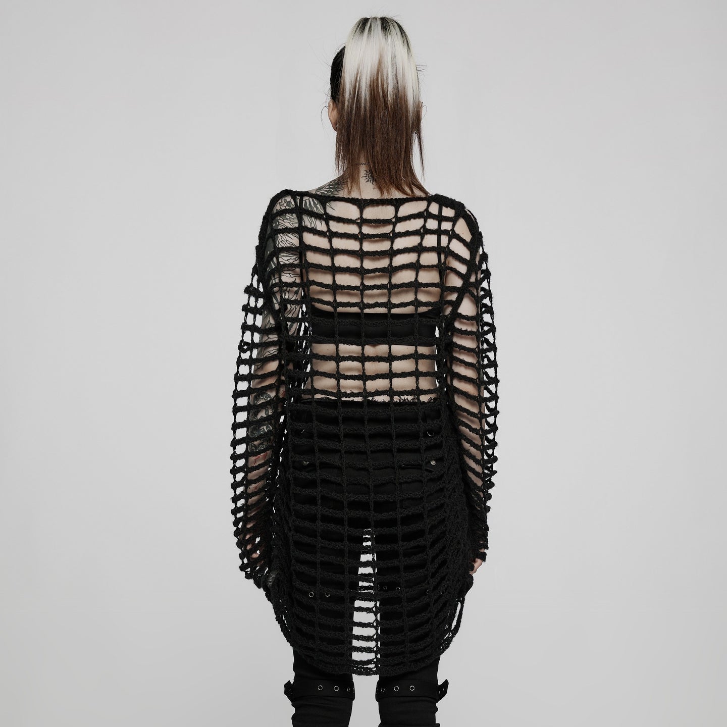 Caged Long Sleeve Top