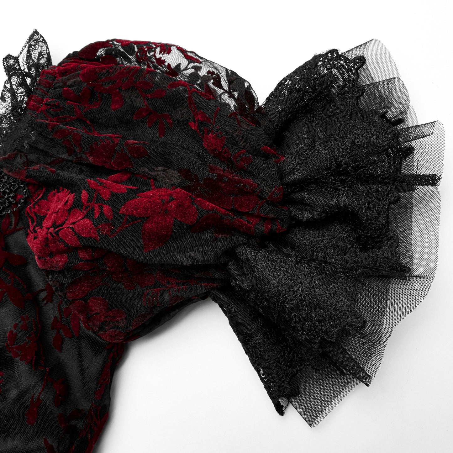Full Of Hope Jurk Zwart - Rood