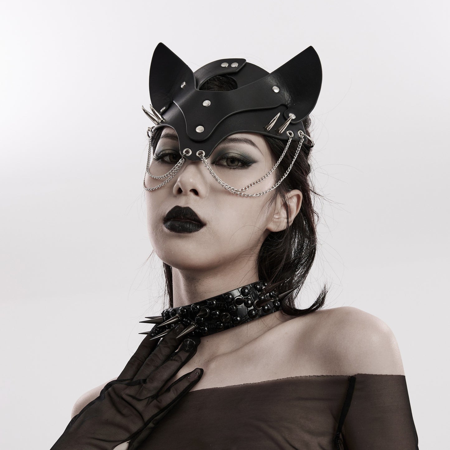 Chained Cat Mask