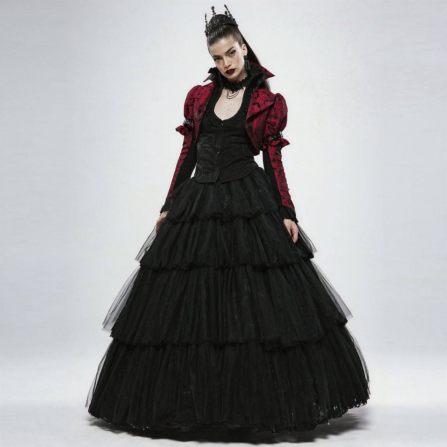 Challenge Bolero Zwart/Rood
