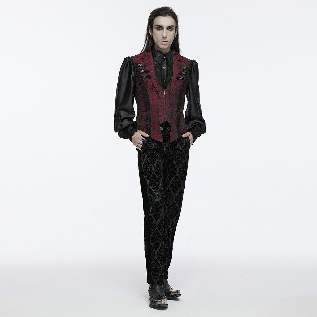 Punk Rave Forsaken Gilet Rood