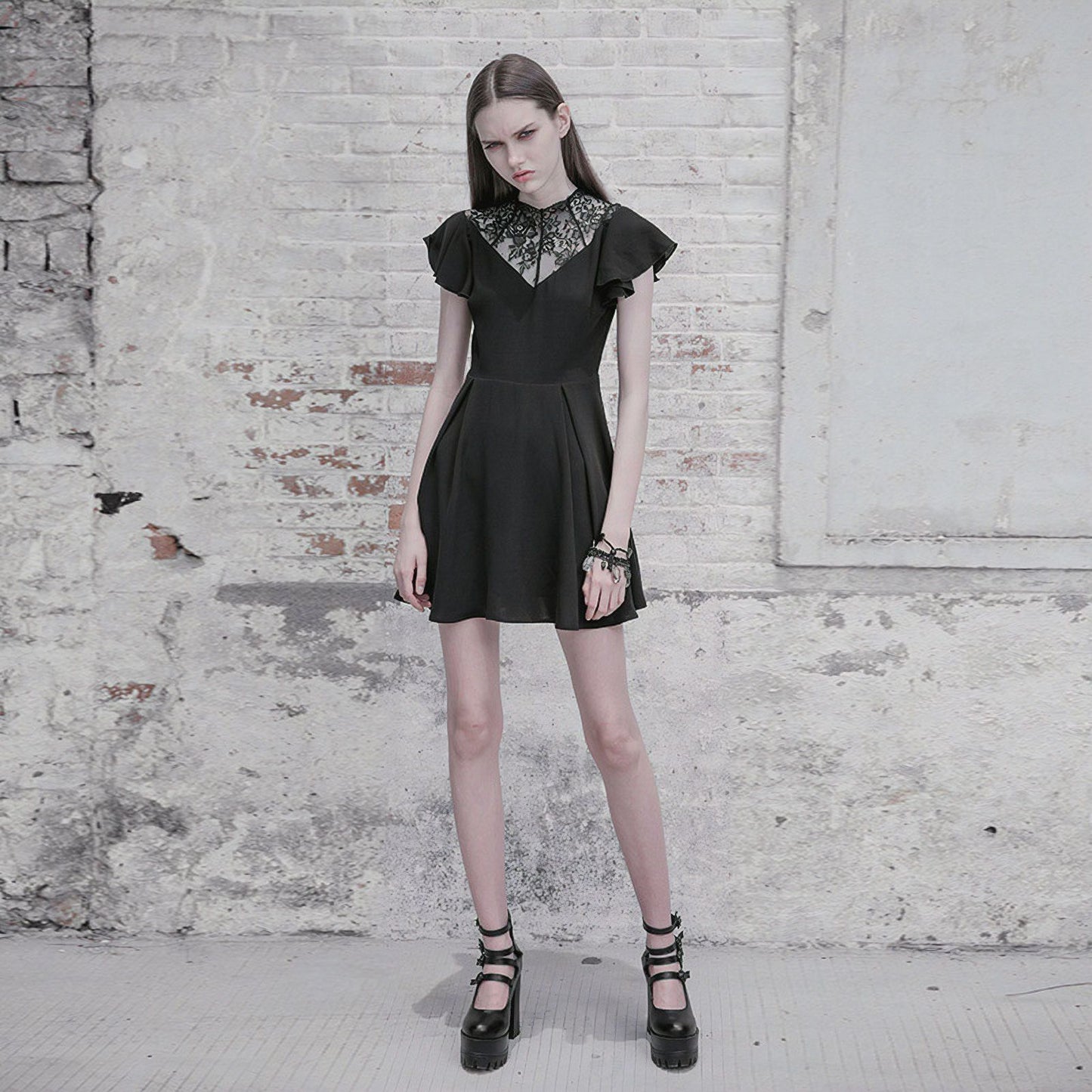 Fantasize Jurk Zwart