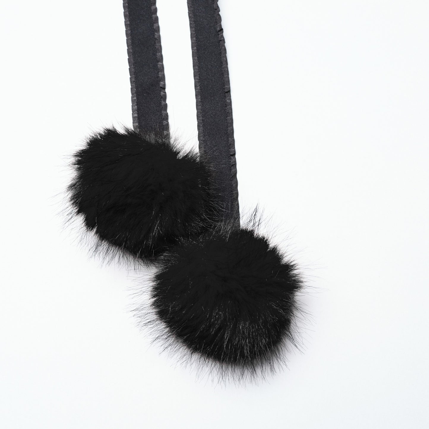 Outsider Cape - Mantel Zwart