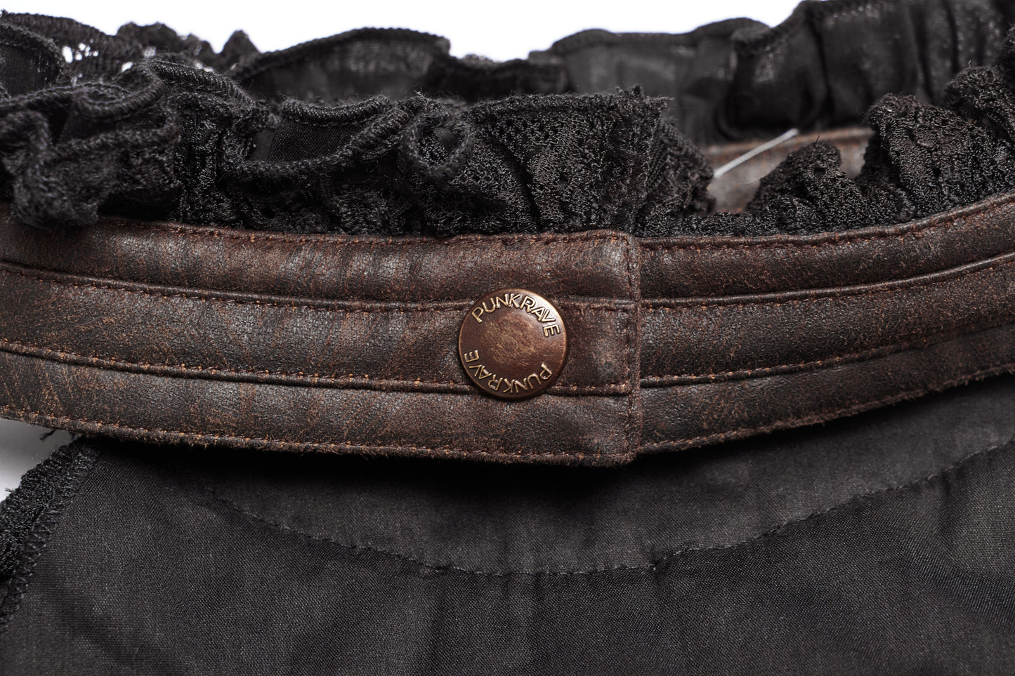 Lost Hope Jabot Zwart WS-292