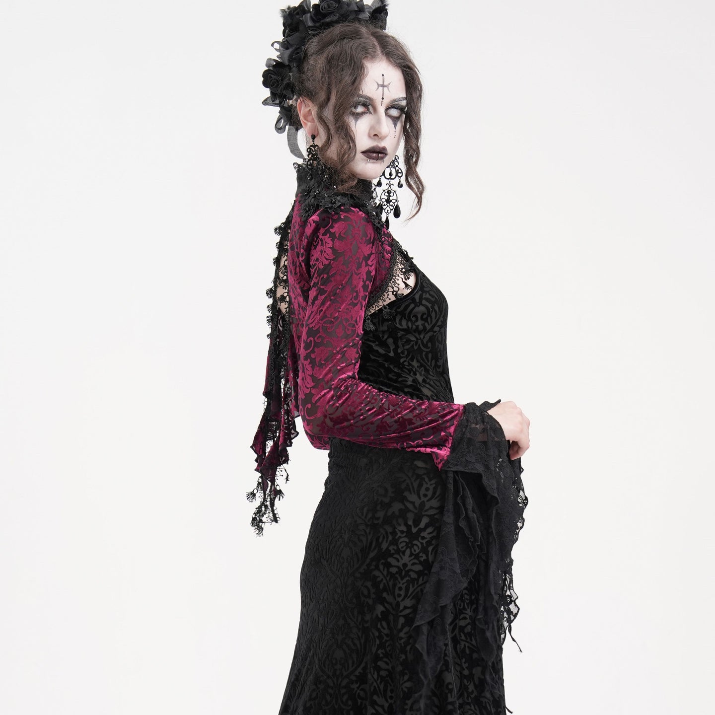Recommended Bolero Rood - Zwart
