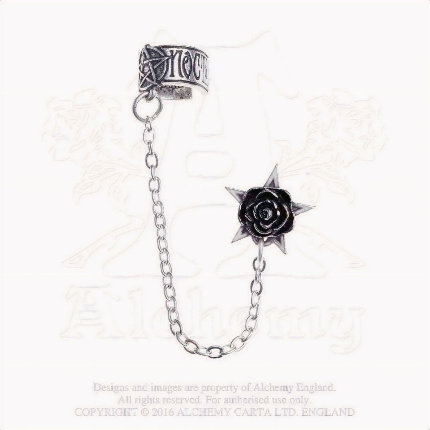 Rosa Nocta Cuff Oorsteker