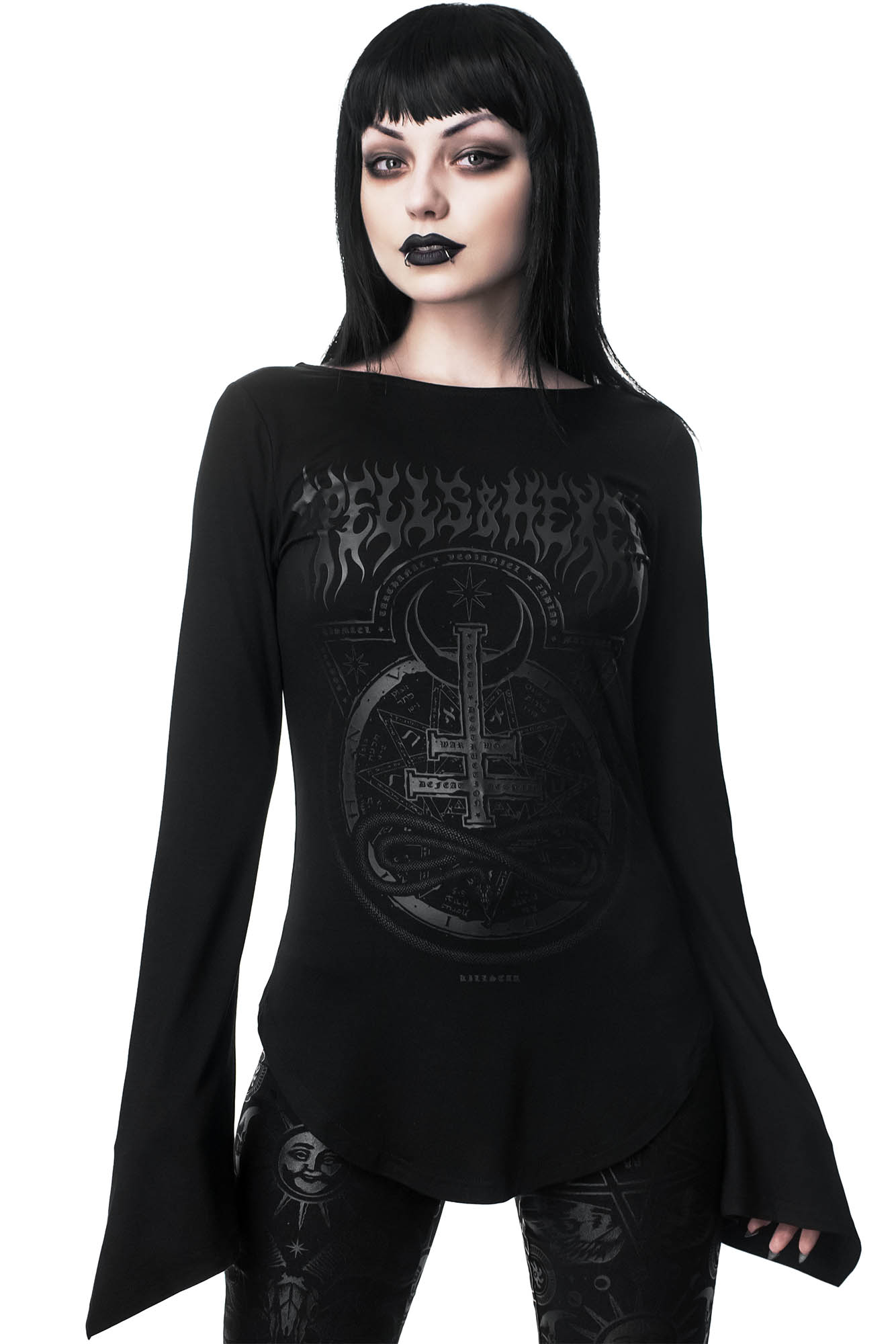 Killstar Leya Long Sleeve Top