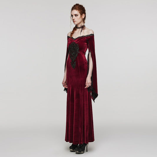 Superstition Jurk Rood - Zwart