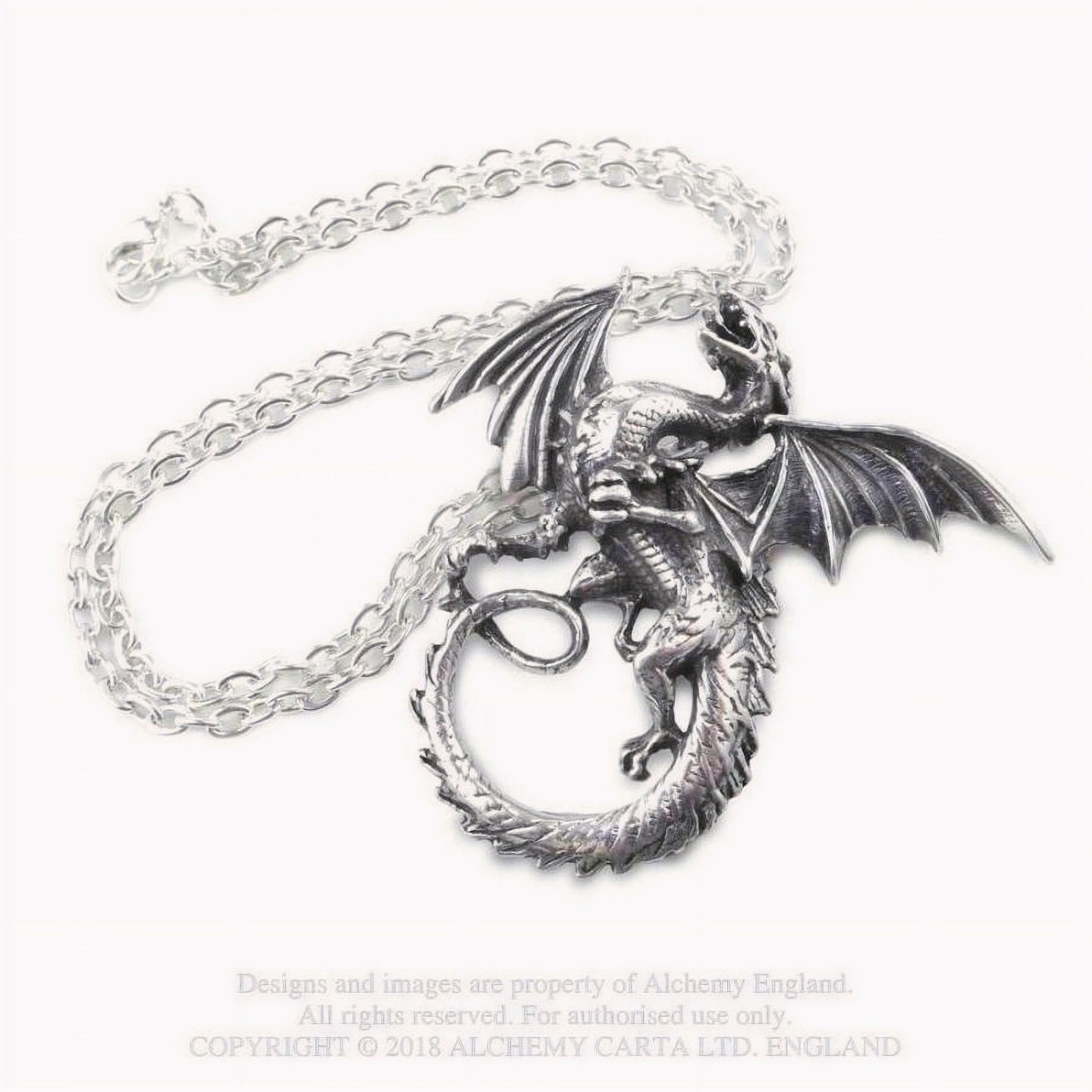 The Whitby Wyrm Pendant - Necklace