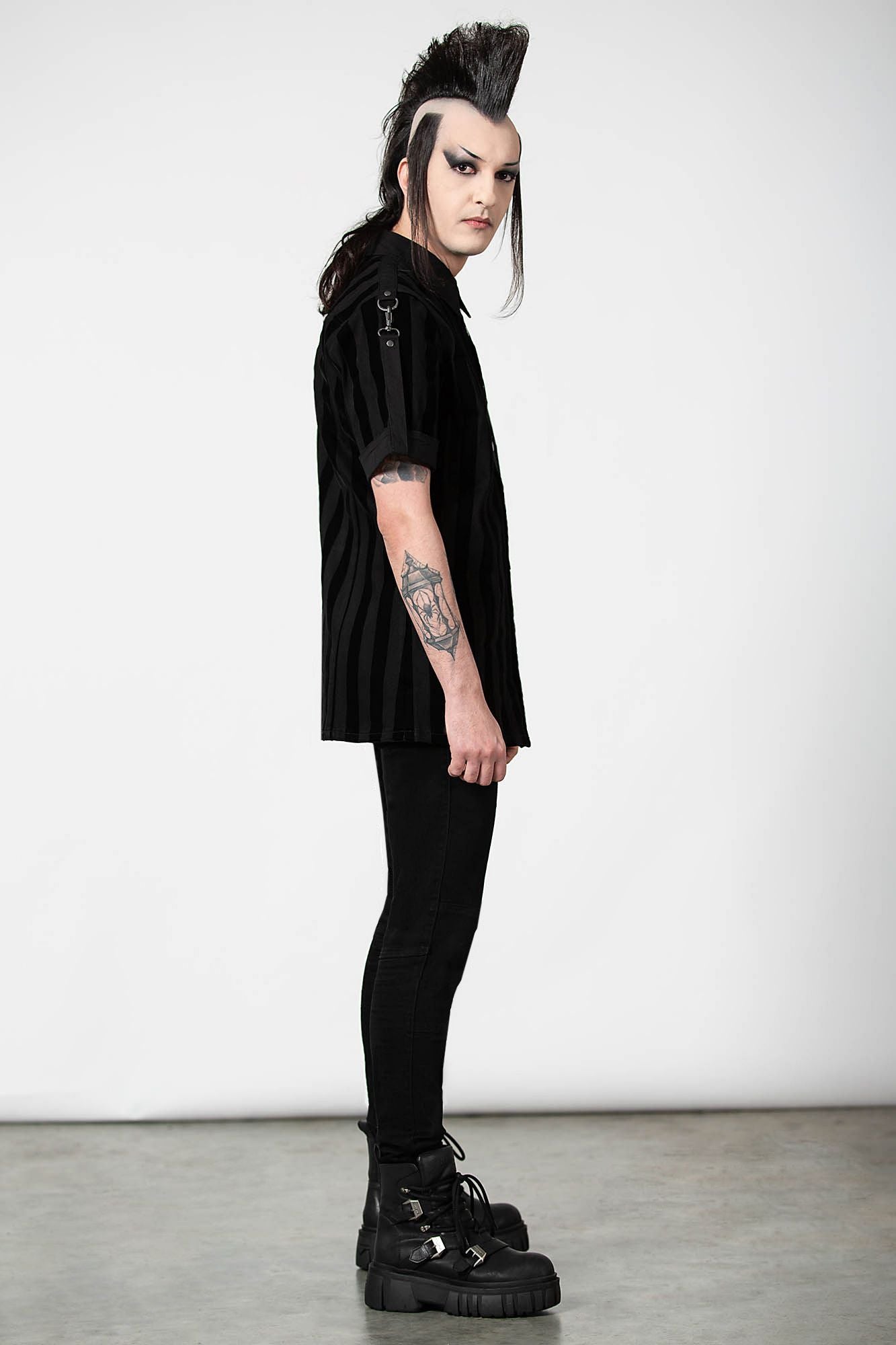 Killstar Wastelands Button-Up Shirt