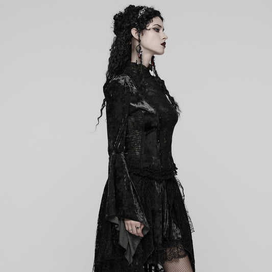 Broken Promise Top Zwart