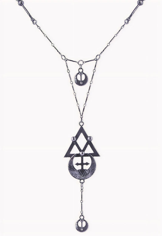 Geometry Silver Halsketting