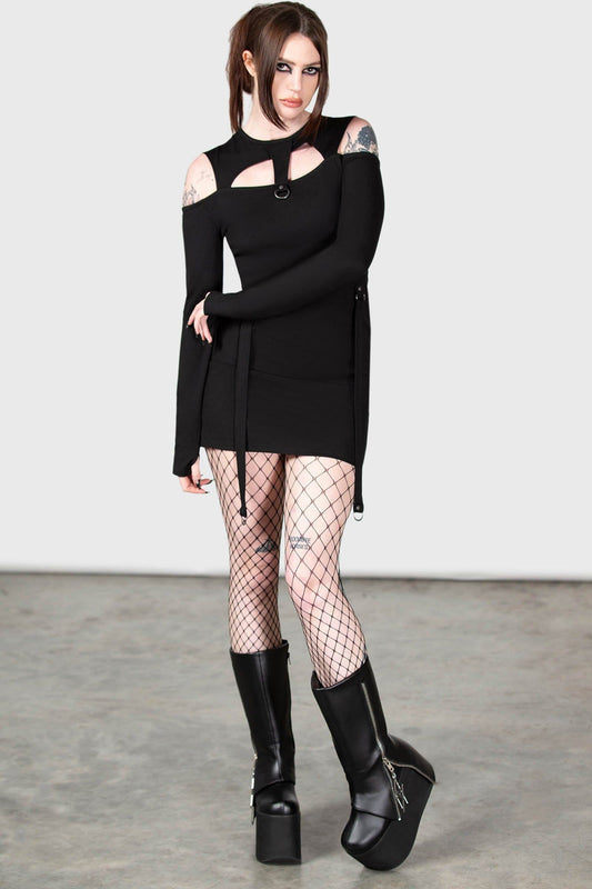 Killstar Sulphur Glow Mini Dress