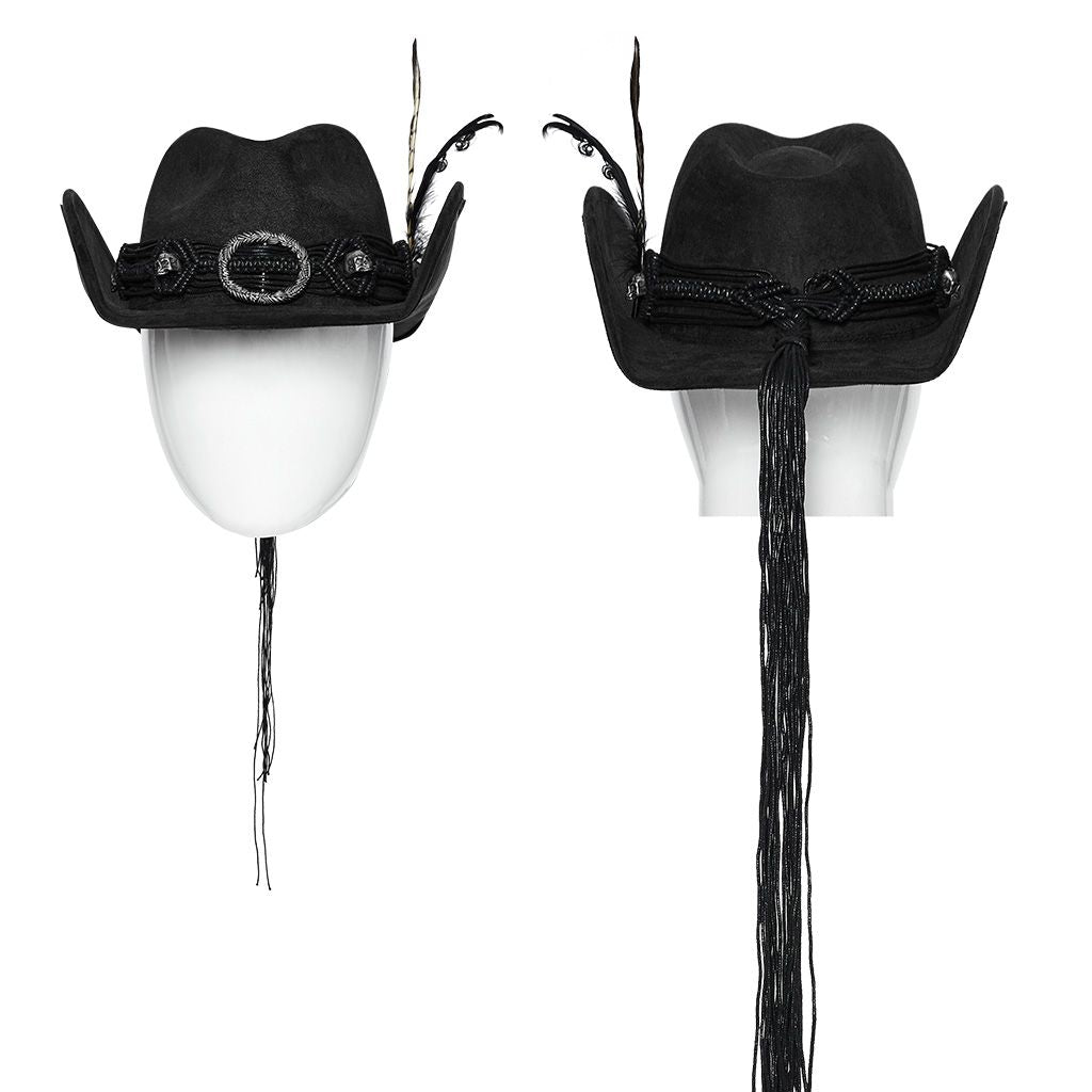 Traveller Cowboy Hoed Zwart