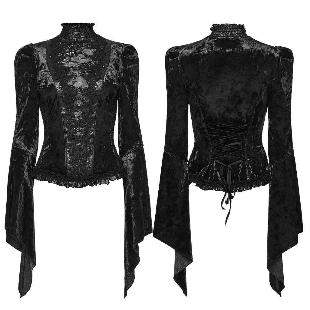 Broken Promise Top Zwart