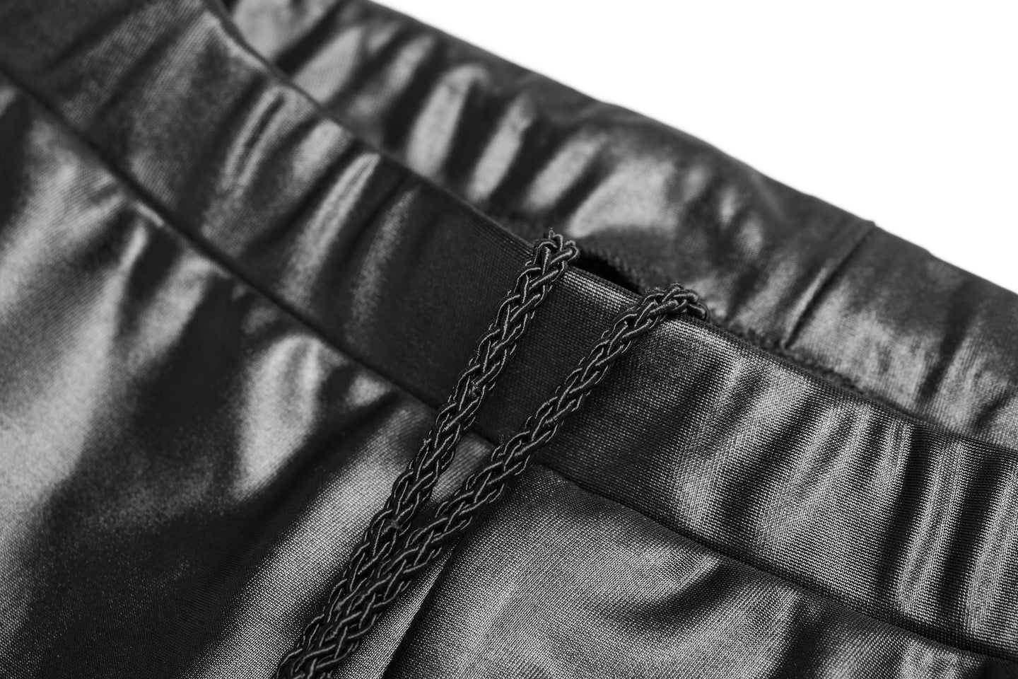 Slashed Leggings Zwart
