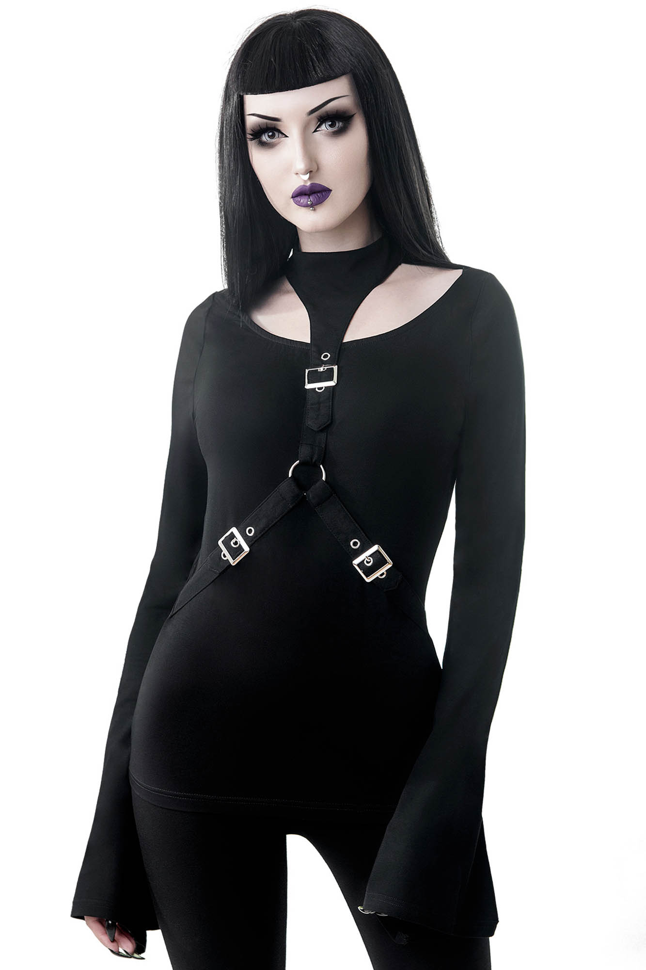 Killstar Crop Circle Top