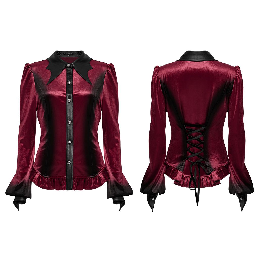 Expect Shirt Rood - Zwart