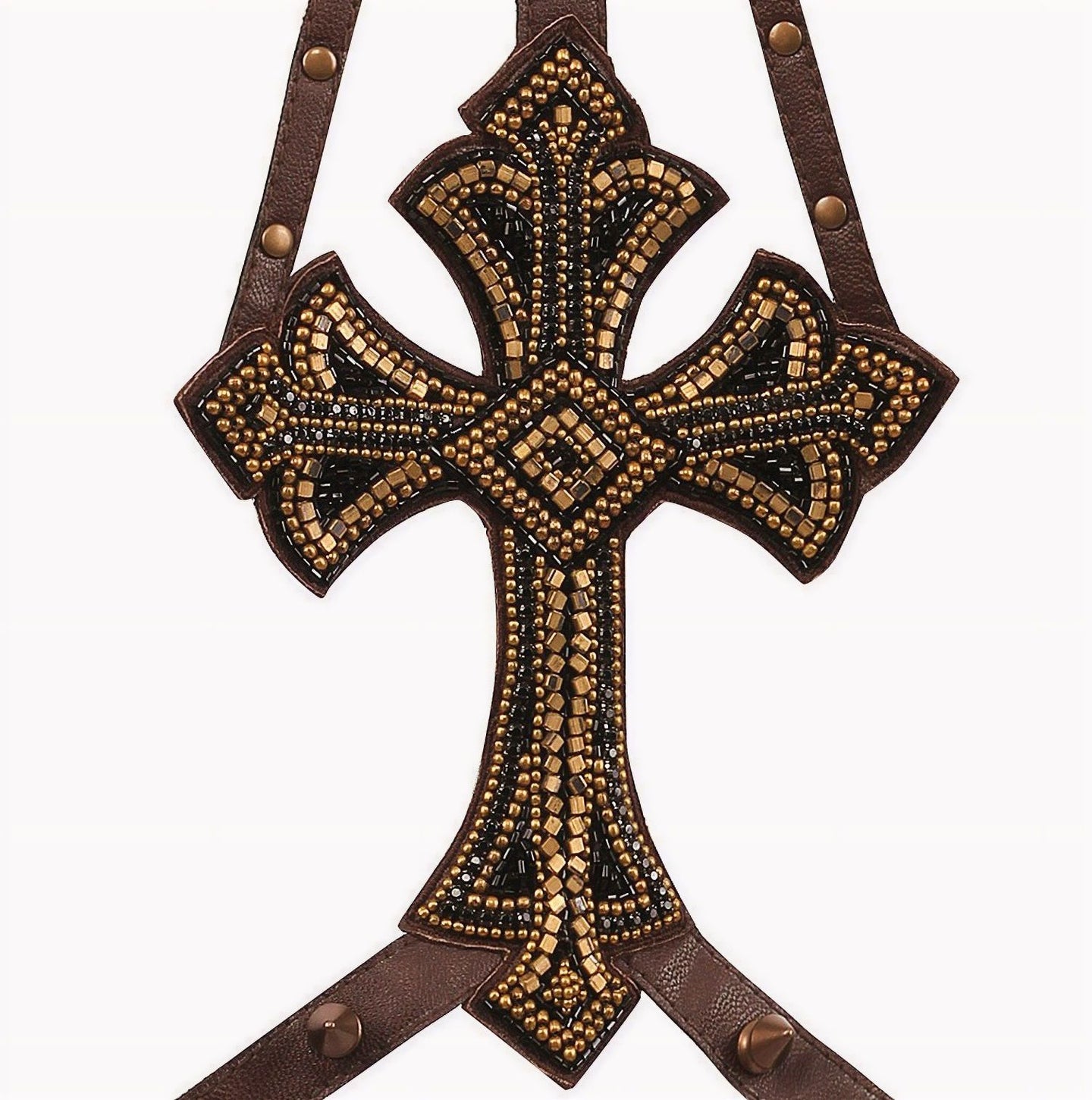 Corset Gear Cross Brown