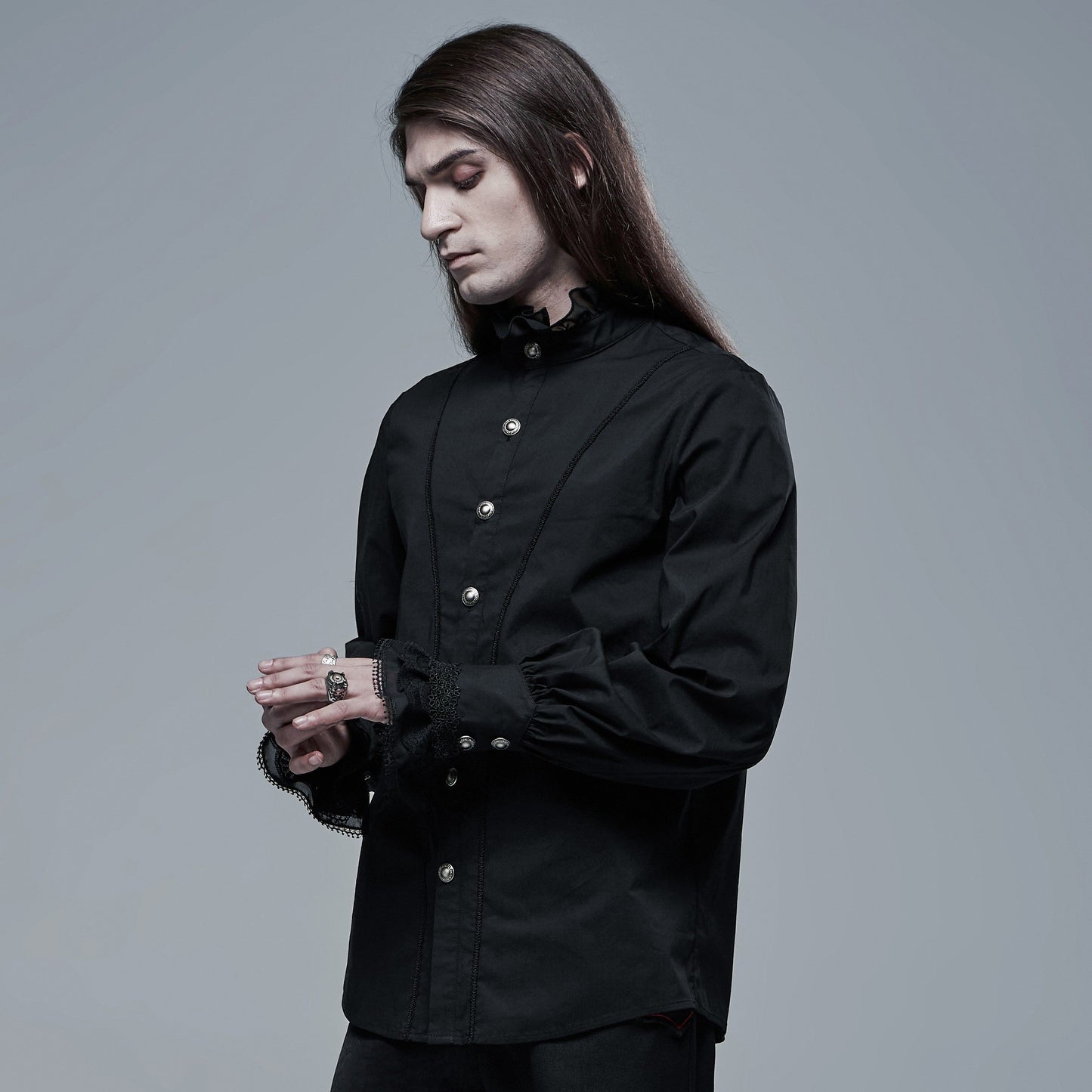 Punk Rave Martyr Shirt Zwart