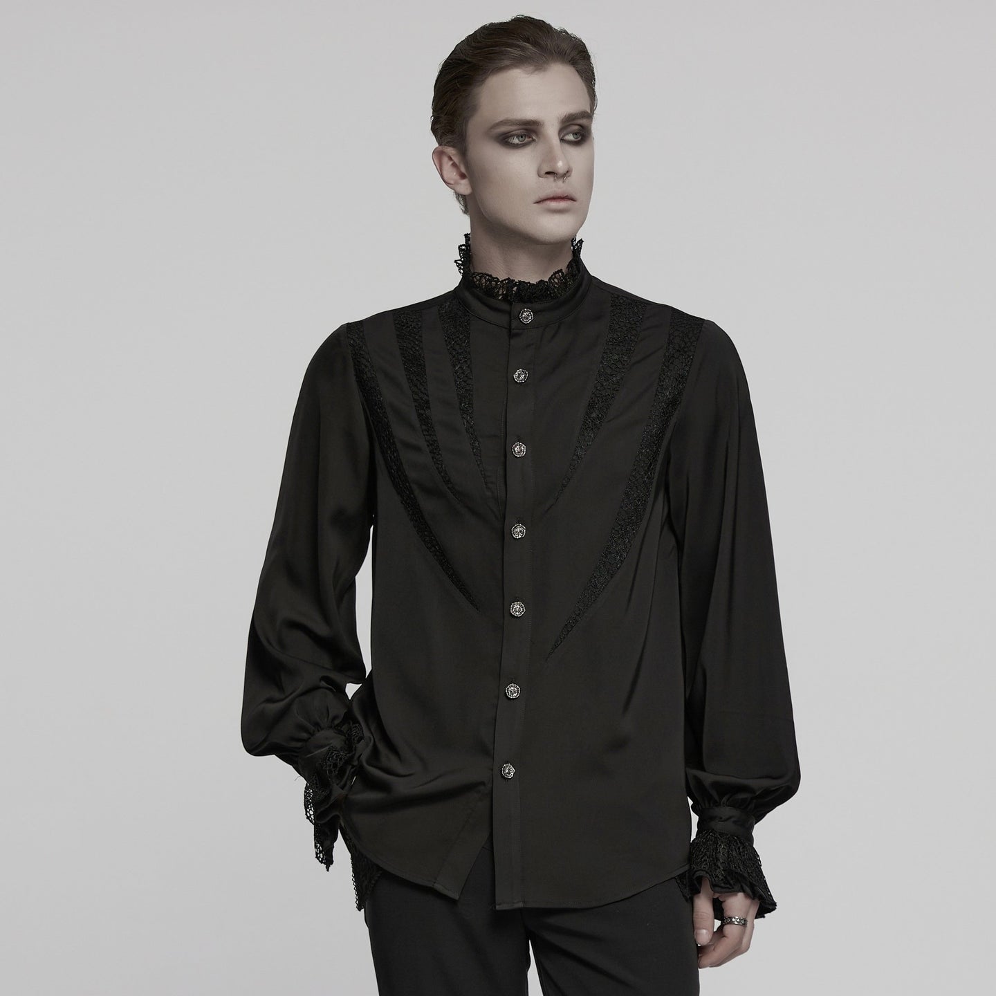 Punk Rave Gone Away Shirt Zwart