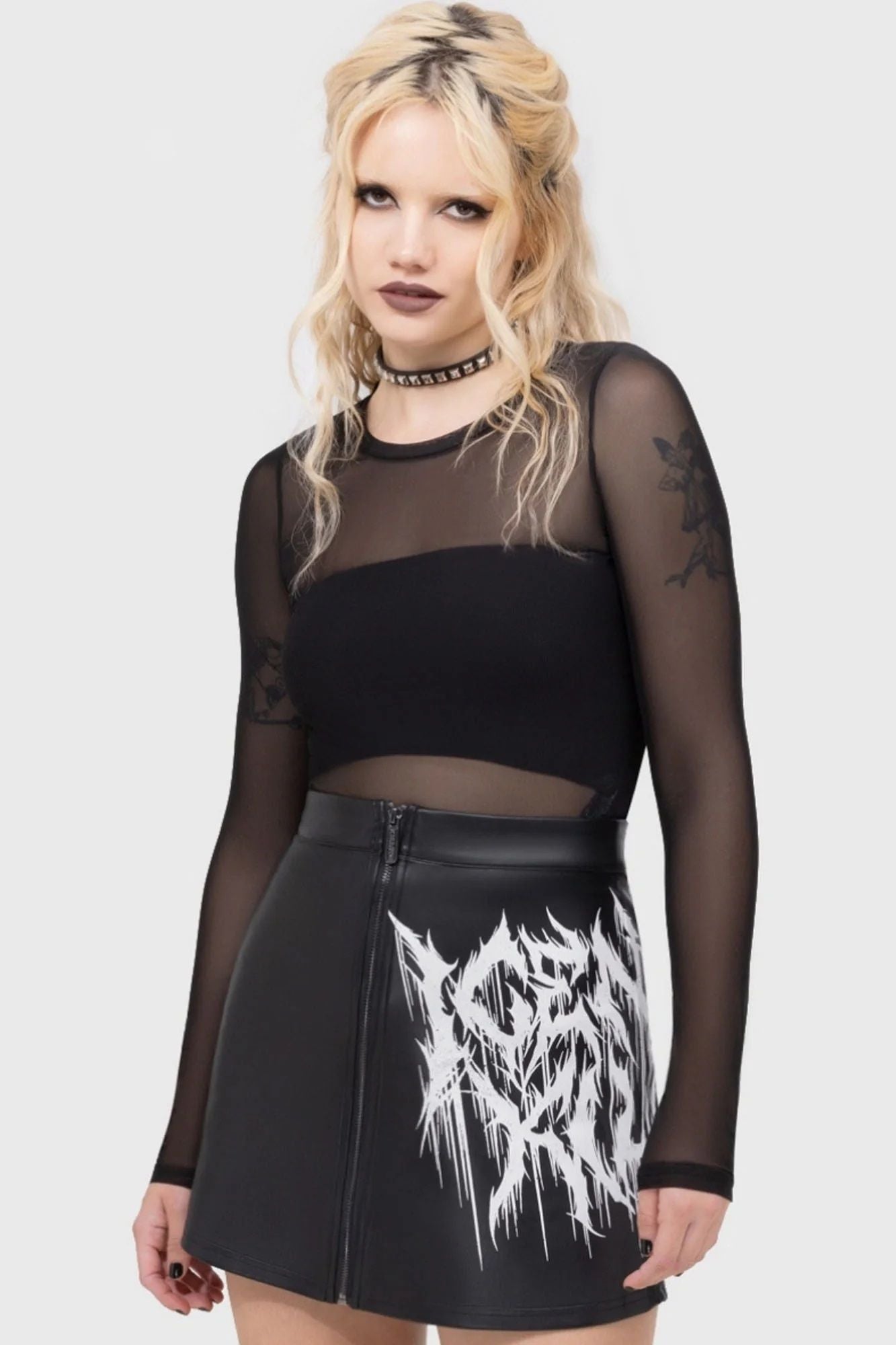 Killstar Byte Mesh Top