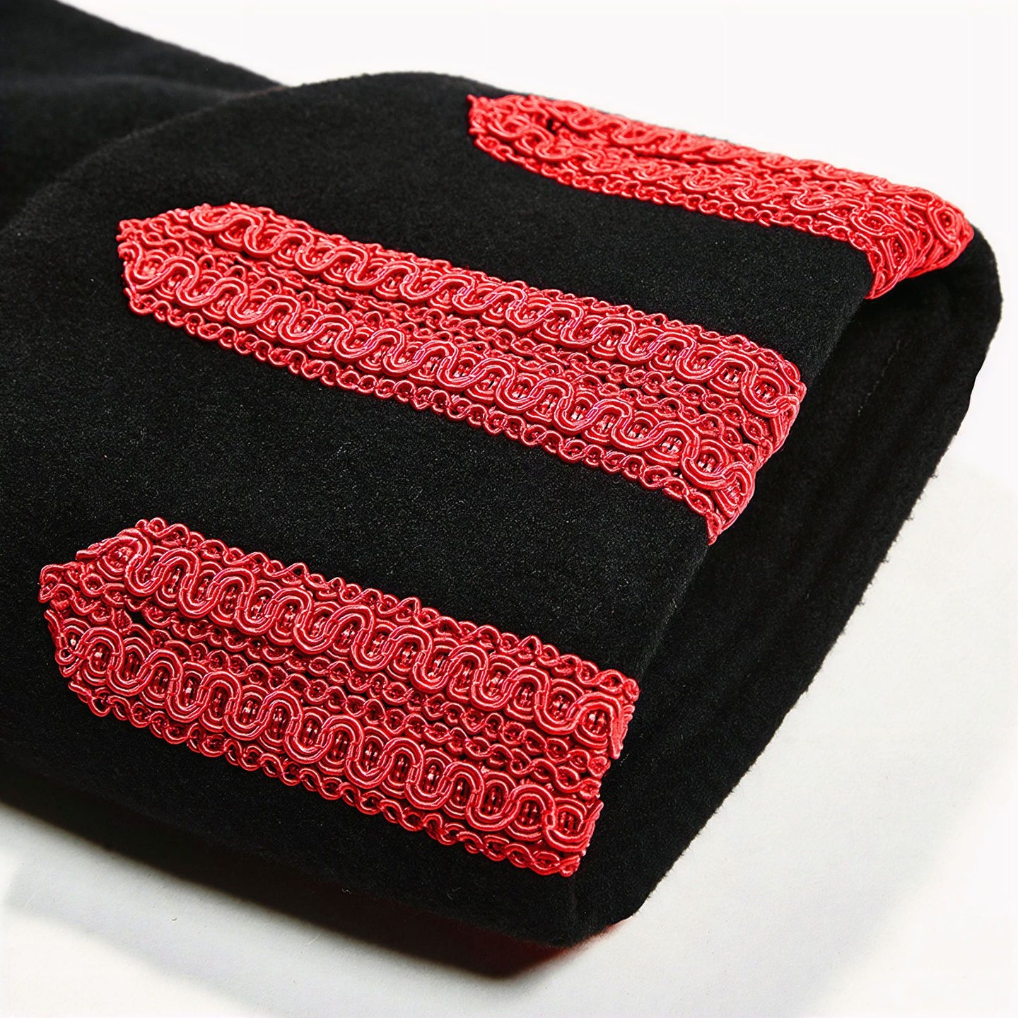 Mercenary Coat Black/Red