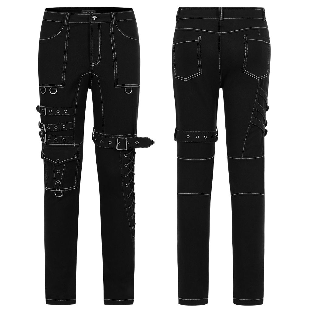 High Hopes Trousers Black/White