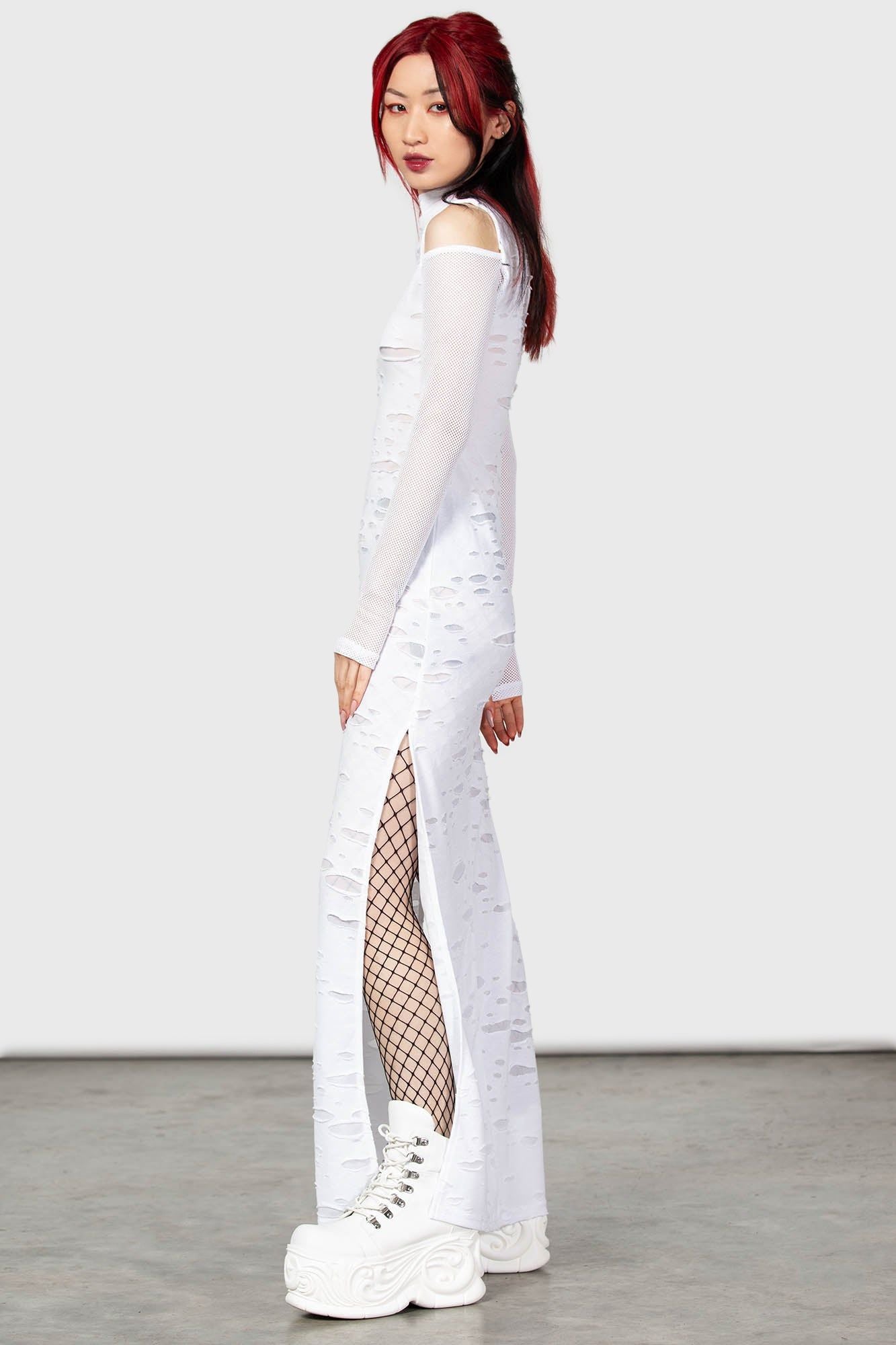 Biters Maxi Jurk Wit