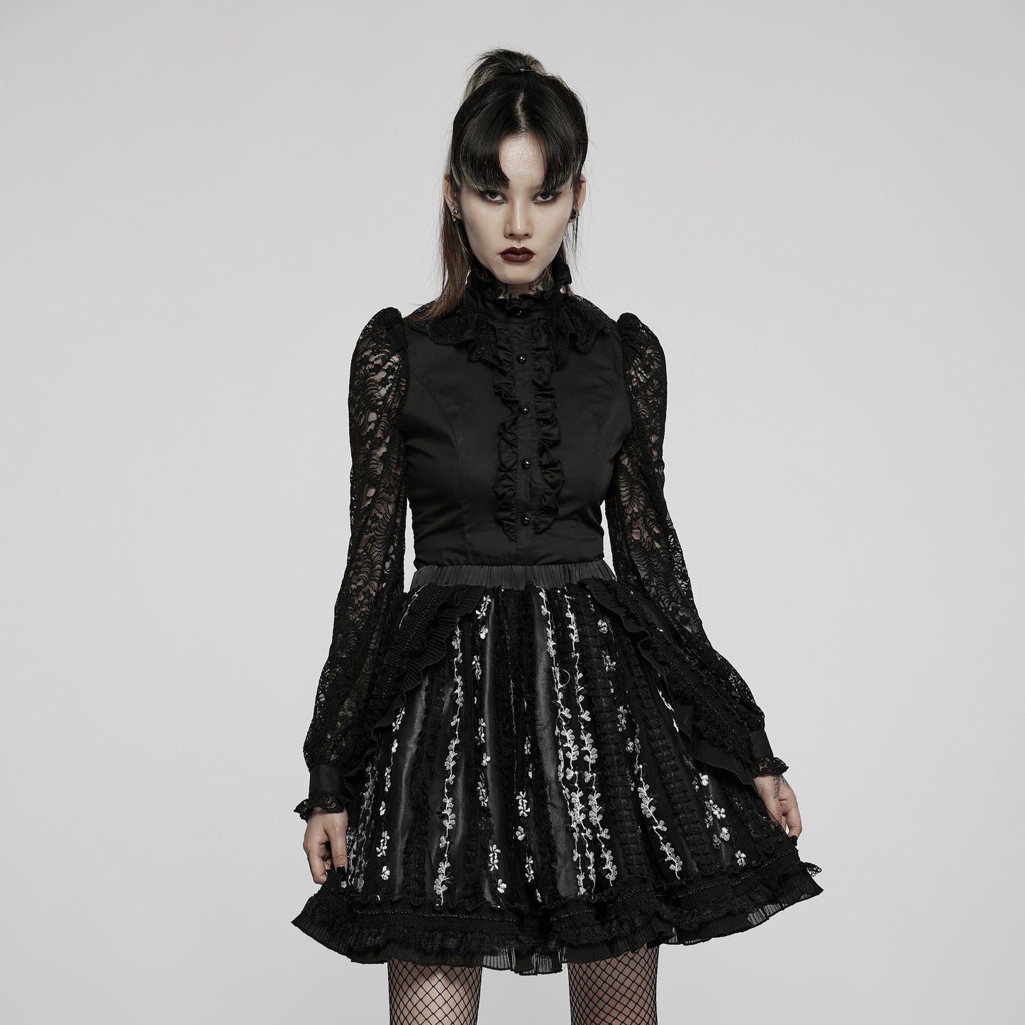 Blossom Skirt Black