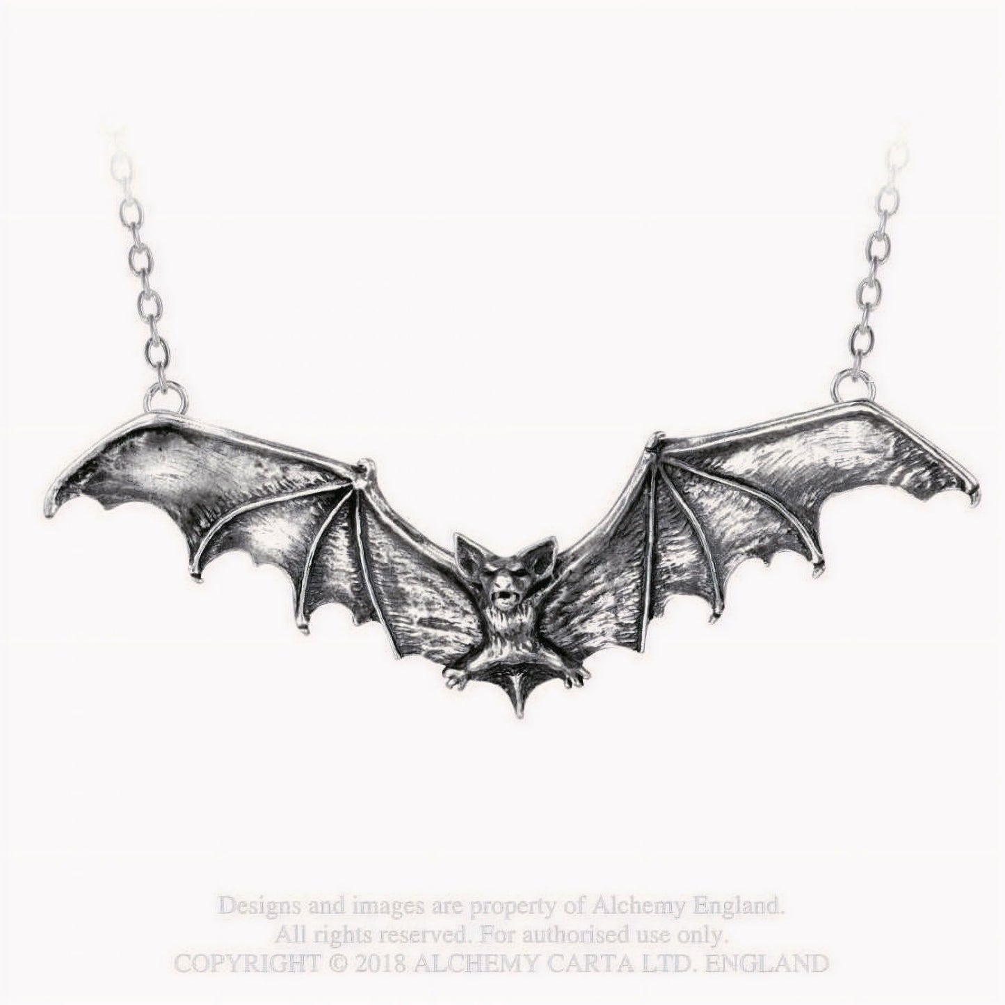 Gothic Bat Halsketting