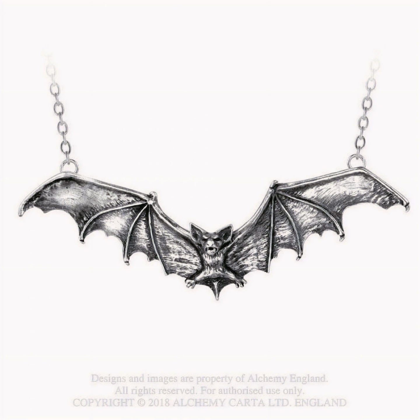 Gothic Bat Halsketting