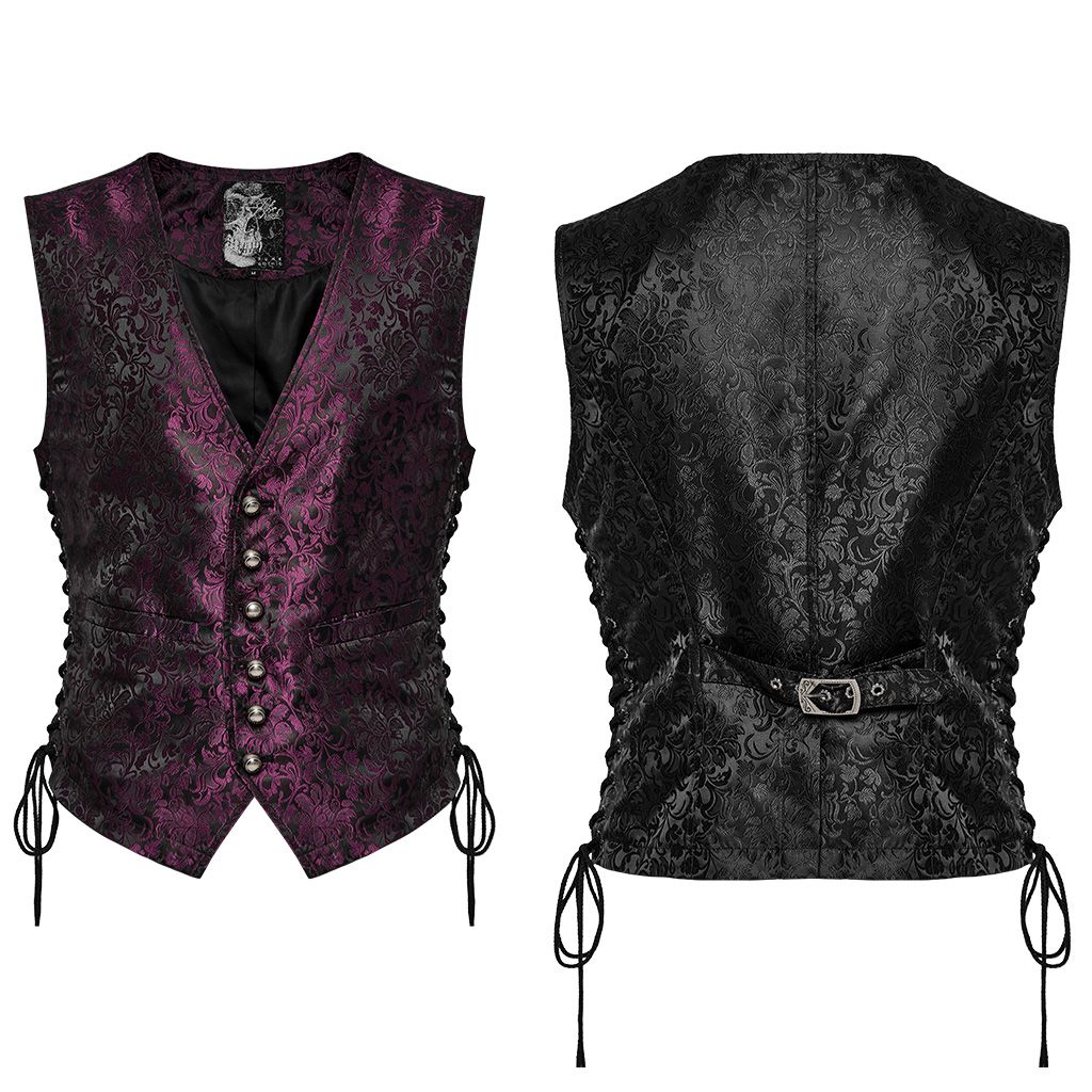 Loud Gilet Magenta - Zwart